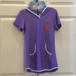 Girls Free Country Swimsuit Coverup Purple M